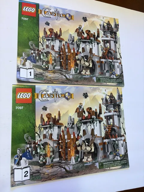 LEGO Castle: Trolls' Mountain Fortress (7097), Manual Only