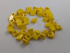 Lego x50 New Yellow Slope 30 1 x 1 x 2/3 # 54200 Parts Bulk MOC Lot