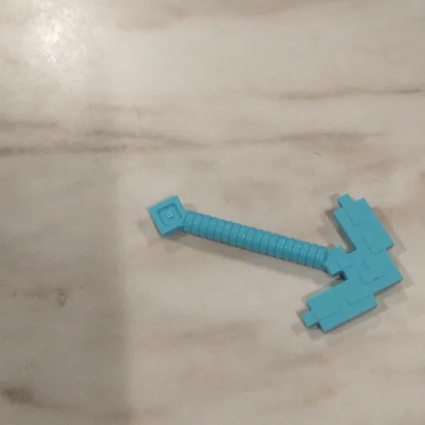 LEGO Blue Minifigure Handheld Hammer Tool Accessory, Plastic, 1 Piece