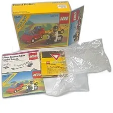 LEGO 6644 Road Rebel Legoland Town System 1990 Box Instructions Vintage Set