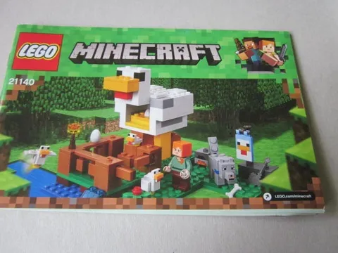 Lego Minecraft 21140 Building Instructions Instruction