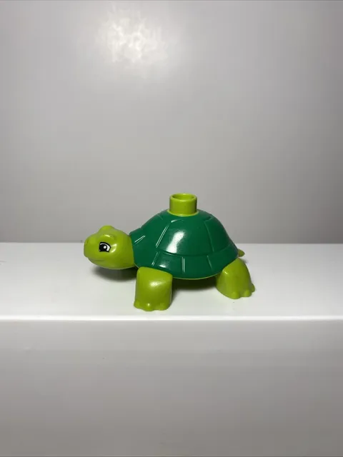 Lego Duplo Figure Turtle green