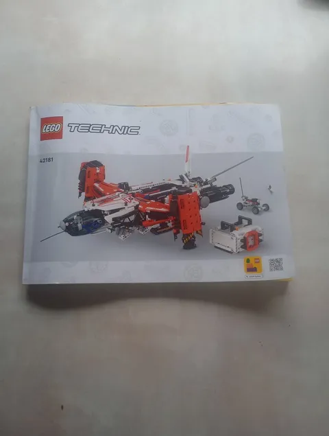 LEGO Technic VTOL Heavy Cargo Spaceship  42181  Space Exploration Instructions