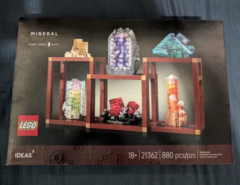 LEGO Ideas Mineral Collection 21362 Building Set 880 pcs 18+