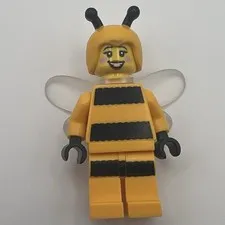 LEGO Bumblebee Girl 71001 Collectible Minifigures Series 10 New No Accesory