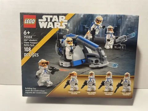 Star Wars - 332nd Ahsoka's Clone Trooper Battle Pack #75359 - Lego Set New