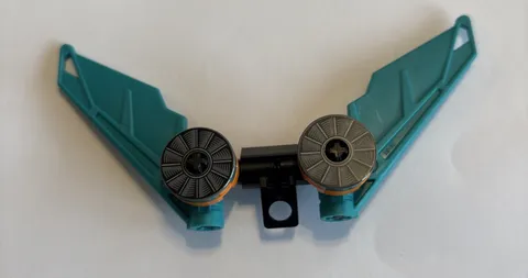 Lego Ninjago Cobra Mechanic With Jetpack And Anchor Blaster - WINGS ONLY