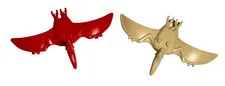 Lego Animal Dinosaur Pteranodon #30478 (2) Red, Tan 5934, 5921, 5987, 5912, 5935