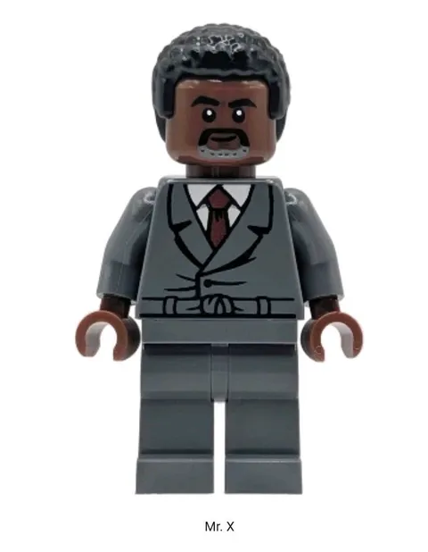 LEGO Ideas The X-Files Mr. X Minifigure. Brand New. From 21369