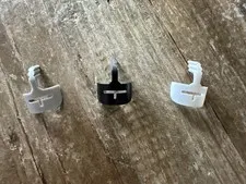 ••Lot of 3 Lego Classic Yellow Castle Knight Visor Grille and Feather 375 6075••