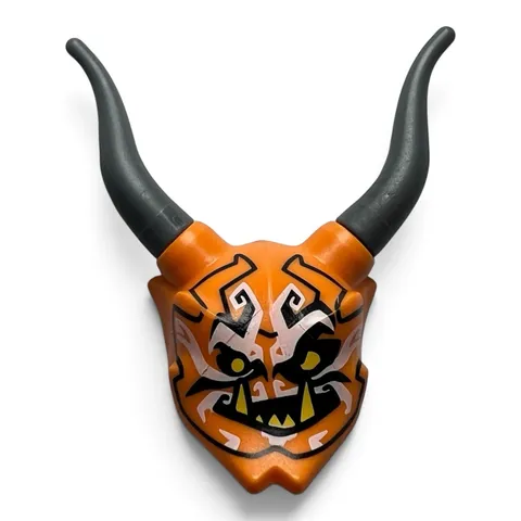 LEGO Orange Oni Deception Mask - NINJAGO 70642 70643 Minifigure Accessory