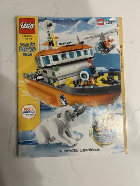 Lot of 7 LEGO Catalogs Spring, Summer, Fall, Winter, Holiday 2014-2016