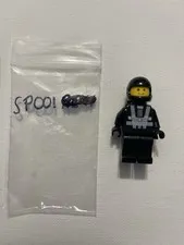 USED LEGO CLASSIC SPACE MINIFIGURE BLACKTRON 1 SP001
