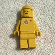 LEGO Classic Space Yellow Astronaut Spaceman Minifigure w/ Yellow Helmet