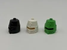 Lego NEW Castle Helmet Closed With Eye Slit CHOOSE YOUR COLOR 