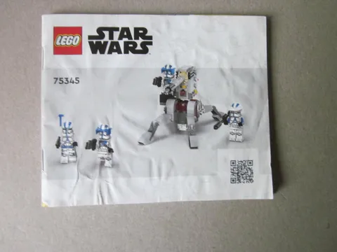 Lego Building Instructions Instruction 75345 Star Wars