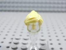 LEGO Yellow Blonde Female Girl Hair w/ Ponytail Minifig BJ