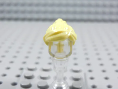 LEGO Yellow Blonde Female Girl Hair w/ Ponytail Minifig BJ