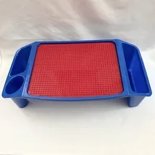 Toys R Us Lego Compatible Building Block Activity Lap Table Tray With Storage