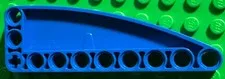 LEGO Technic Liftarm Modified L-Shape Quarter Ellipse Thick 3 x 9 BLUE Sonic