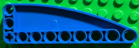 LEGO Technic Liftarm Modified L-Shape Quarter Ellipse Thick 3 x 9 BLUE Sonic