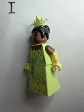 LEGO Minifigure Disney Princess Tiana with Crown Dress Castle Royal Girl