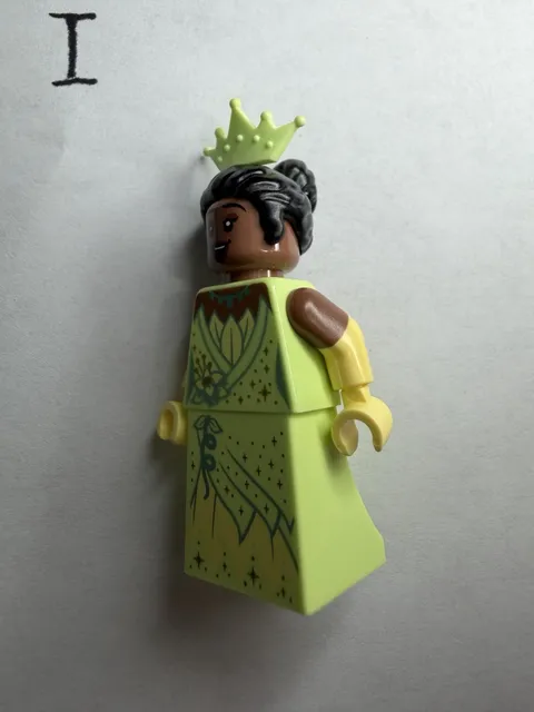 LEGO Minifigure Disney Princess Tiana with Crown Dress Castle Royal Girl