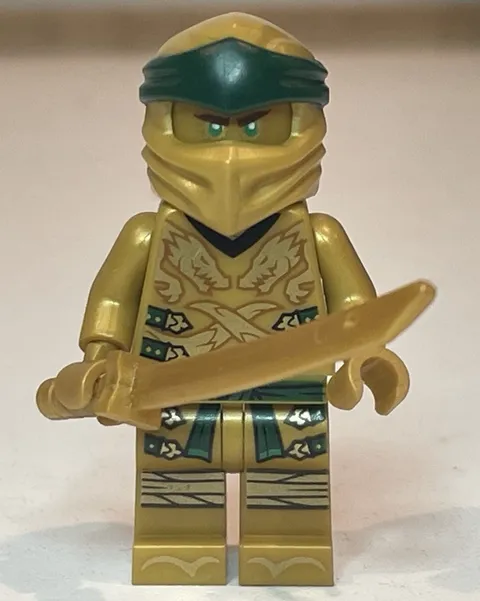 Lego Lloyd Minifigure Golden Ninja Ninjago Legacy 70666 njo0499