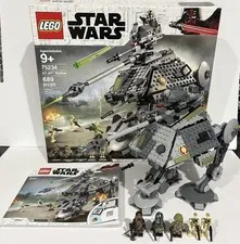 LEGO Star Wars 75234 AT-AP Walker 100% Complete w/Manual & Box & 5 Minifigs