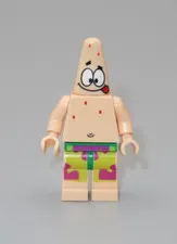 LEGO Spongebob Patrick tongue out minifigure 3833 Krusty Krab