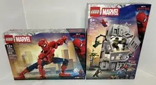LEGO Marvel: Spider-Man vs. Hulk Epic Clash (76350 & 76346) Two New Sets Sealed