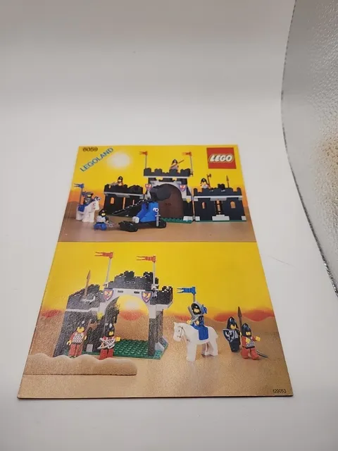 Lego Castle System 6059 Knight’s Stronghold Instructions Only
