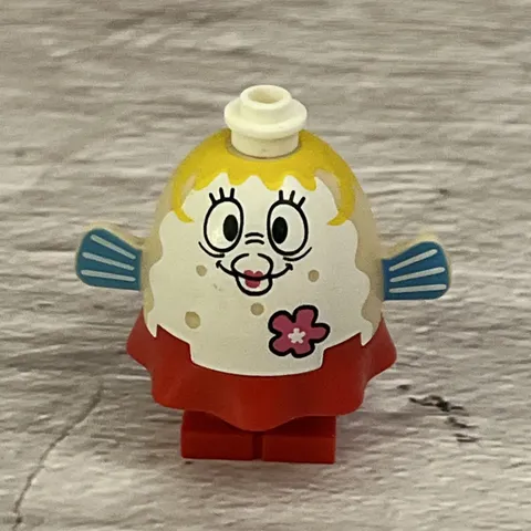 Mrs Puff w/ Flower  Spongebob Squarepants 4982 3818 LEGO® Minifigure Retired