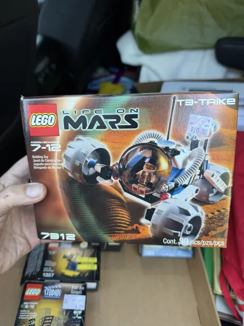 Original authentic Empty BOX ONLY for LEGO 7312 Life On Mars T-3 Trike