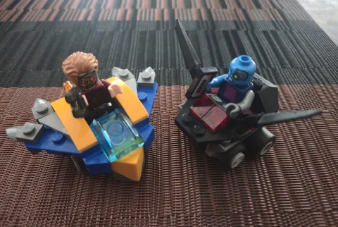 Lego Marvel Super Heroes Mighty Micros 76090 Star-lord vs Nebula