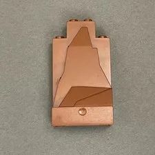 Lego 54782 47847 Brown Replacement Add-on Piece Part