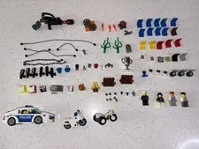 LEGO Bulk Lot Used w/ Minifigures SpongeBob Police Technic Treasure Accessories