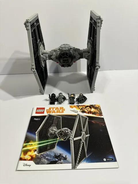 LEGO Star Wars: Imperial TIE Fighter (75211) Complete With All Minifigures