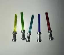Lego Star Wars Multi-color Lightsaber Lot (Set Of 5)