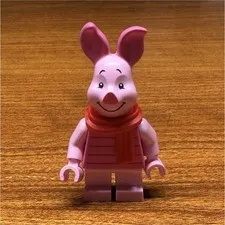 LEGO Piglet Minifigure Red Scarf Winnie the Pooh Ideas Set Figure 1pc