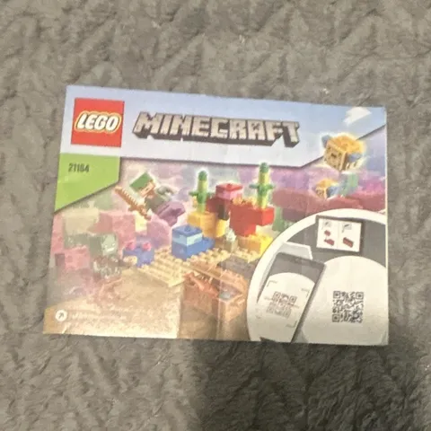 LEGO Minecraft 21164 Illustrated Instruction Manual Booklet Guide
