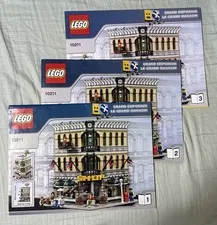Lego Grand Emporium 10211 Manuals ONLY 1-3