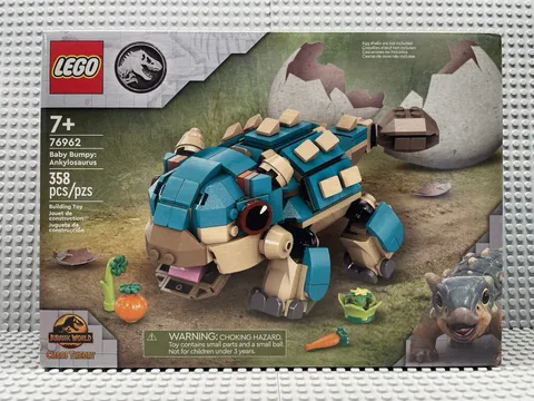 LEGO. Jurassic World: Baby Bumpy: Ankylosaurus (76962). New. Sealed Box.