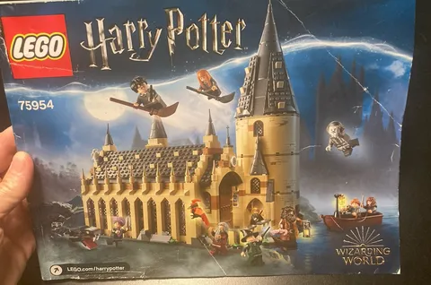 LEGO Harry Potter Hogwarts Castle Great Hall Instruction Book Only 75954