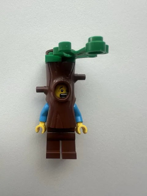 Lego City Nature Photographer in Tree Disguise Minifigure Lego Minifigure