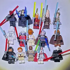 LEGO Star Wars Jedi, Sith Lot- ONE RANDOM JEDI OR SITH READ DESC
