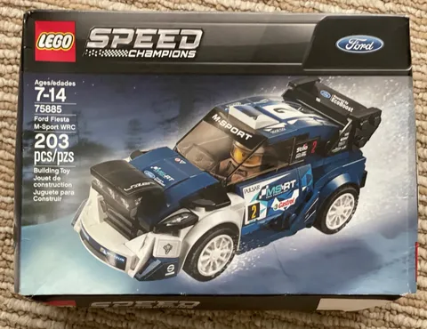 LEGO 75885 SPEED CHAMPIONS FORD FIESTA - SEALED (box slightly dented, READ below