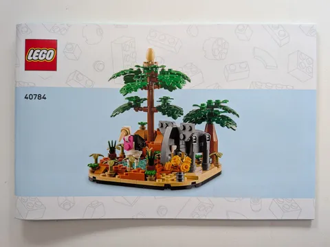 Instruction / instructions from the LEGO promotional set 40784 New