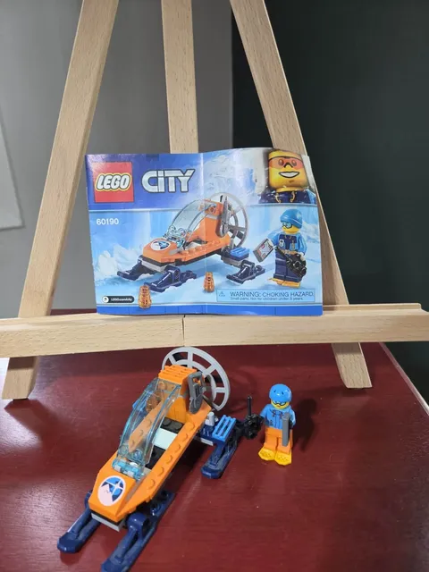 LEGO CITY Arctic Ice Glider 60190 50pcs (2018) Retired Set No Box W/ Manual