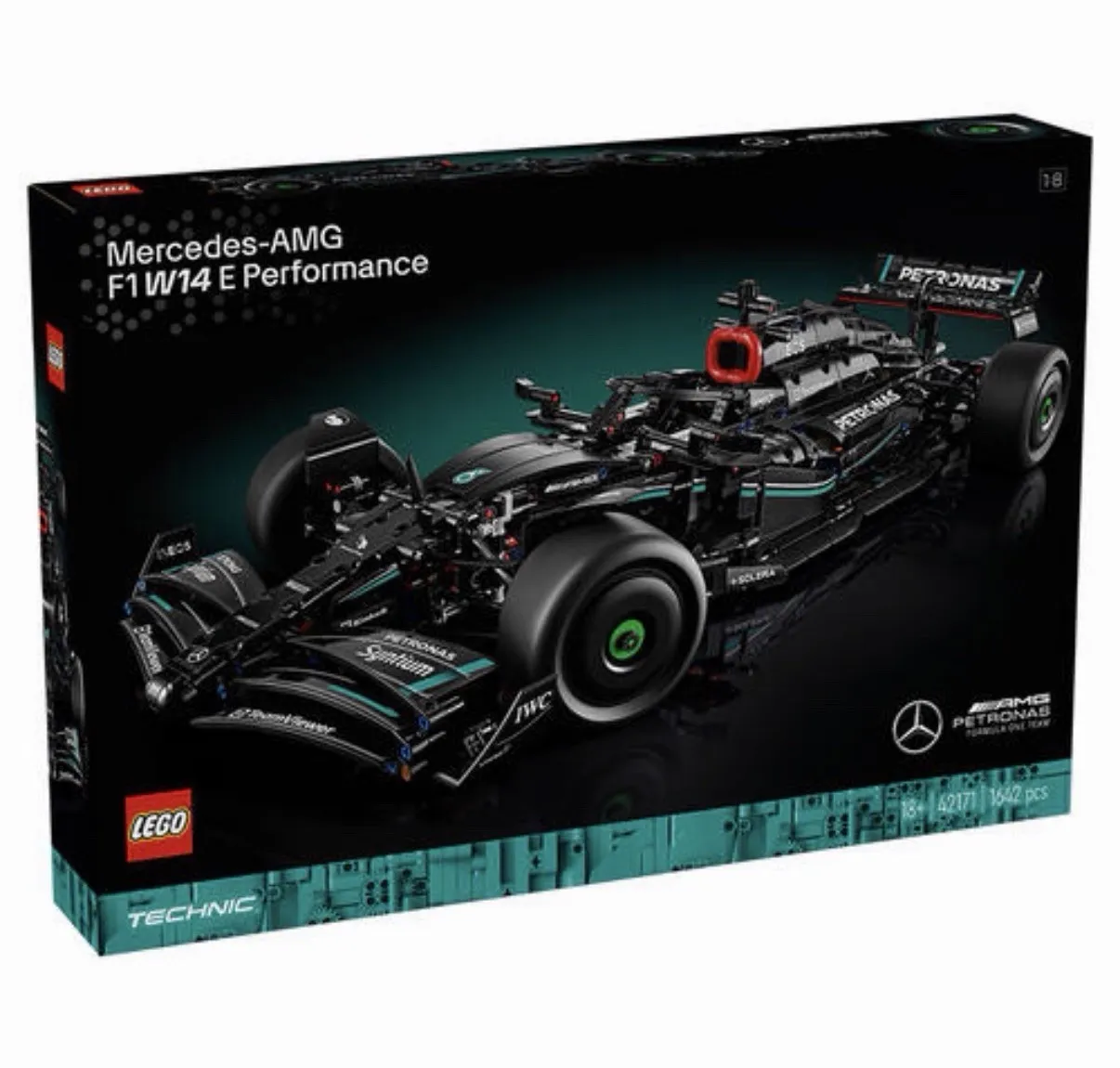 LEGO Technic Mercedes-AMG F1 W14 E Performance 42171 Set 1642pcs 18+